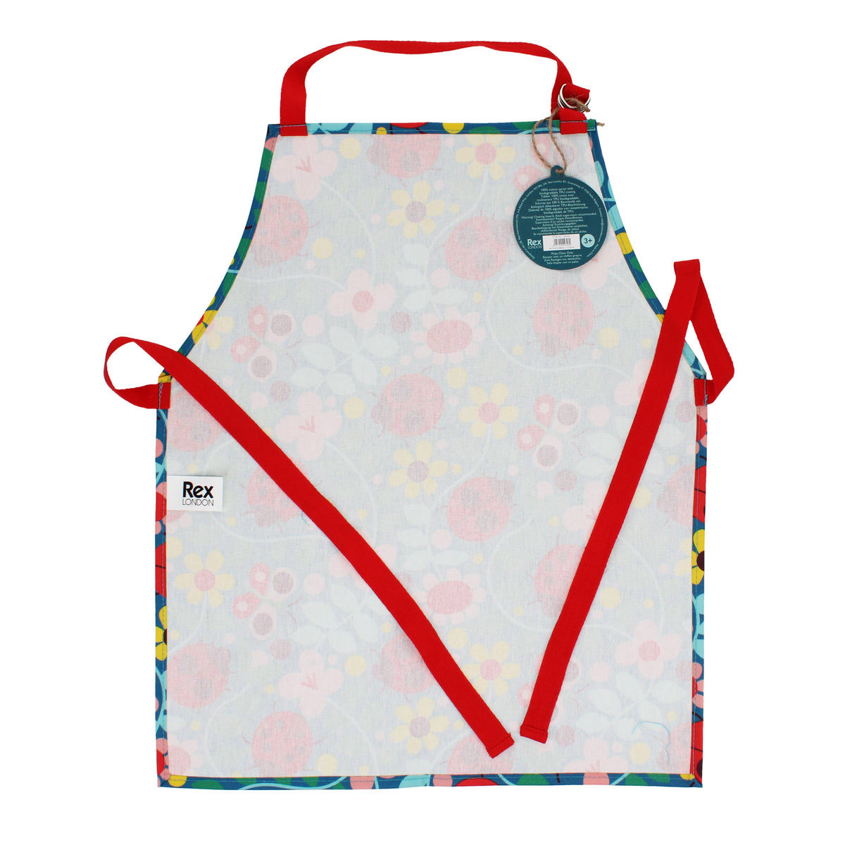 Ladybird Kids' Wipeable Cotton Apron from Rex London