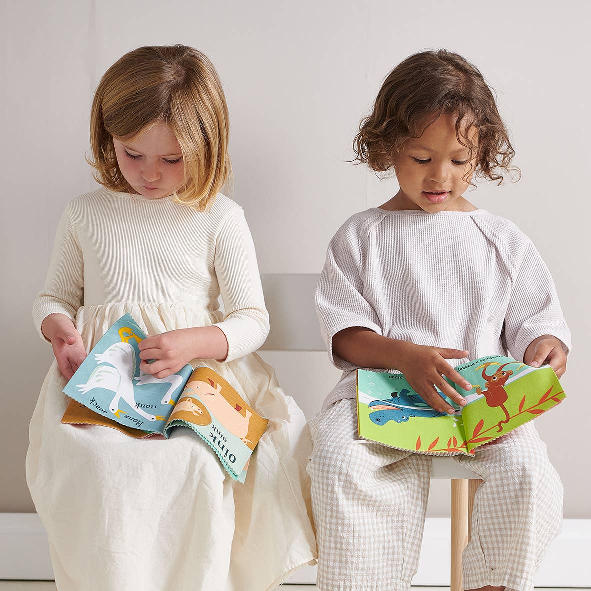 Noisy Farmyard Rag Book from ThreadBear Design