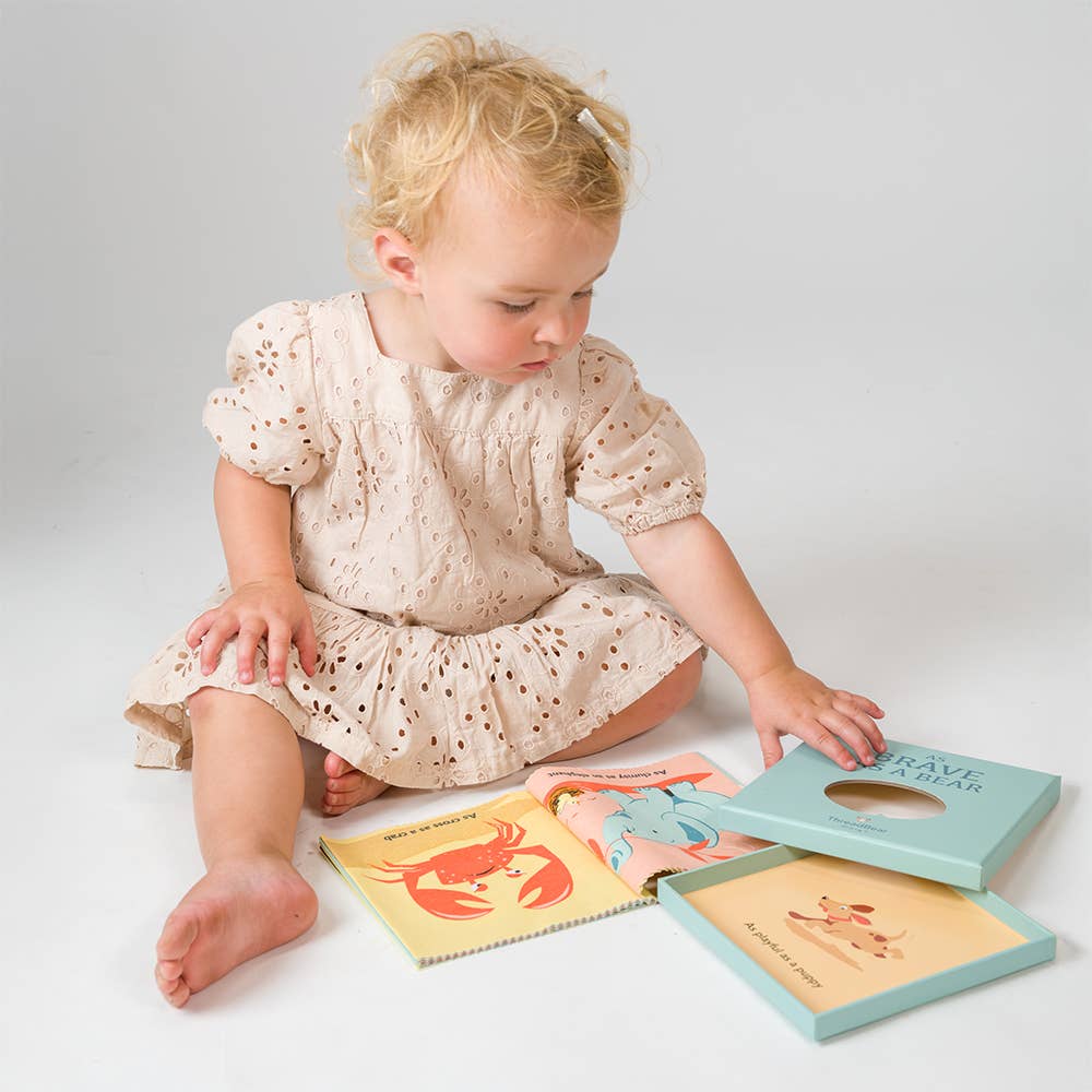 As Brave As a Bear Rag Book from ThreadBear Design