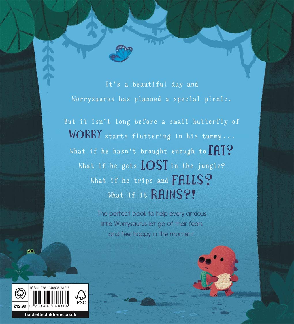 The Worrysaurus Paperback by Rachel Bright