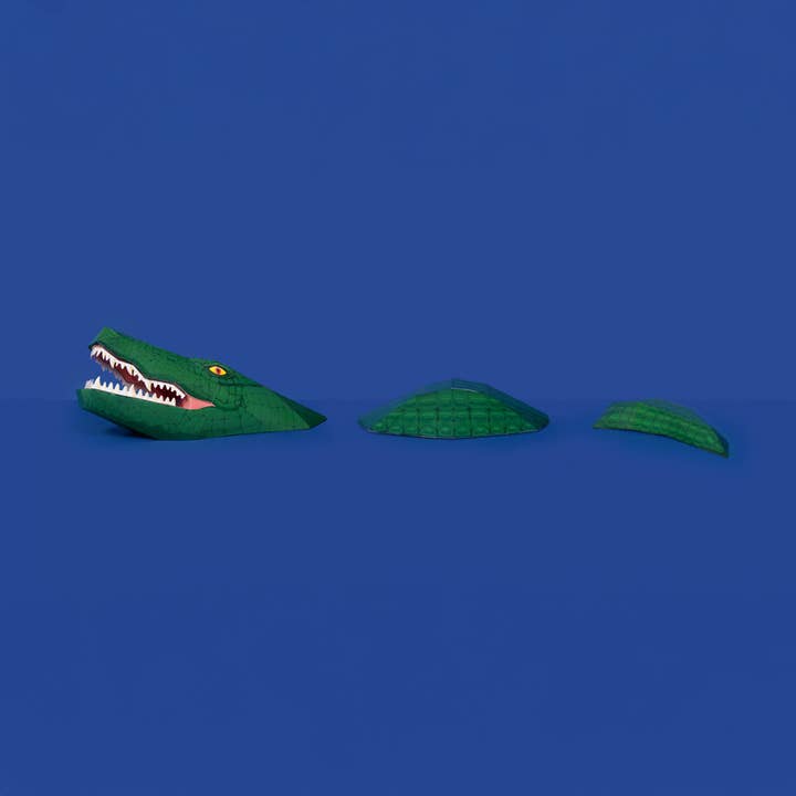 Build a Giant Crafty Crocodile Kit from Clockwork Soldier
