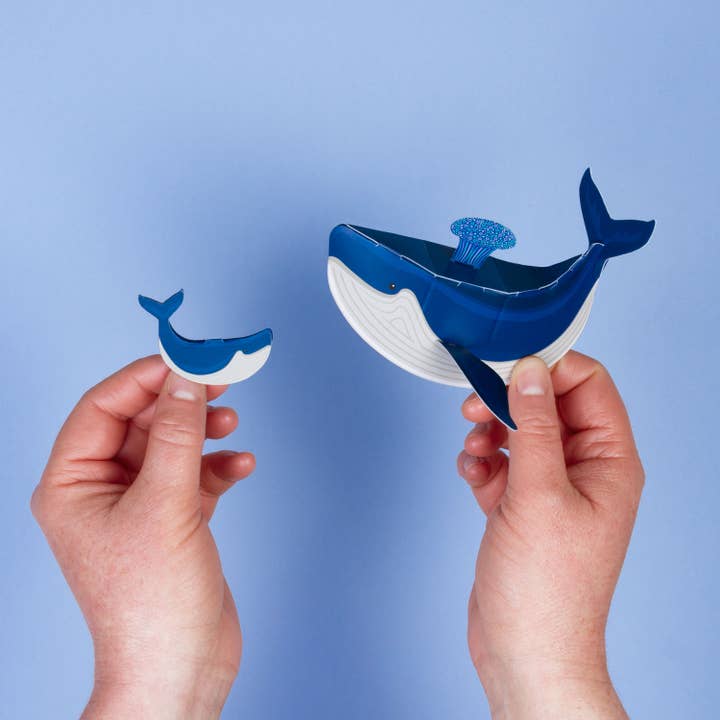 Make a Wobbly Whale and Calf Kit from Clockwork Soldier