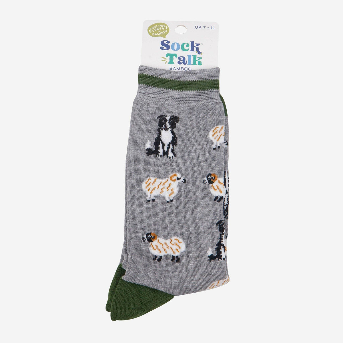 Sheep and Sheepdog Bamboo Socks from Sock Talk