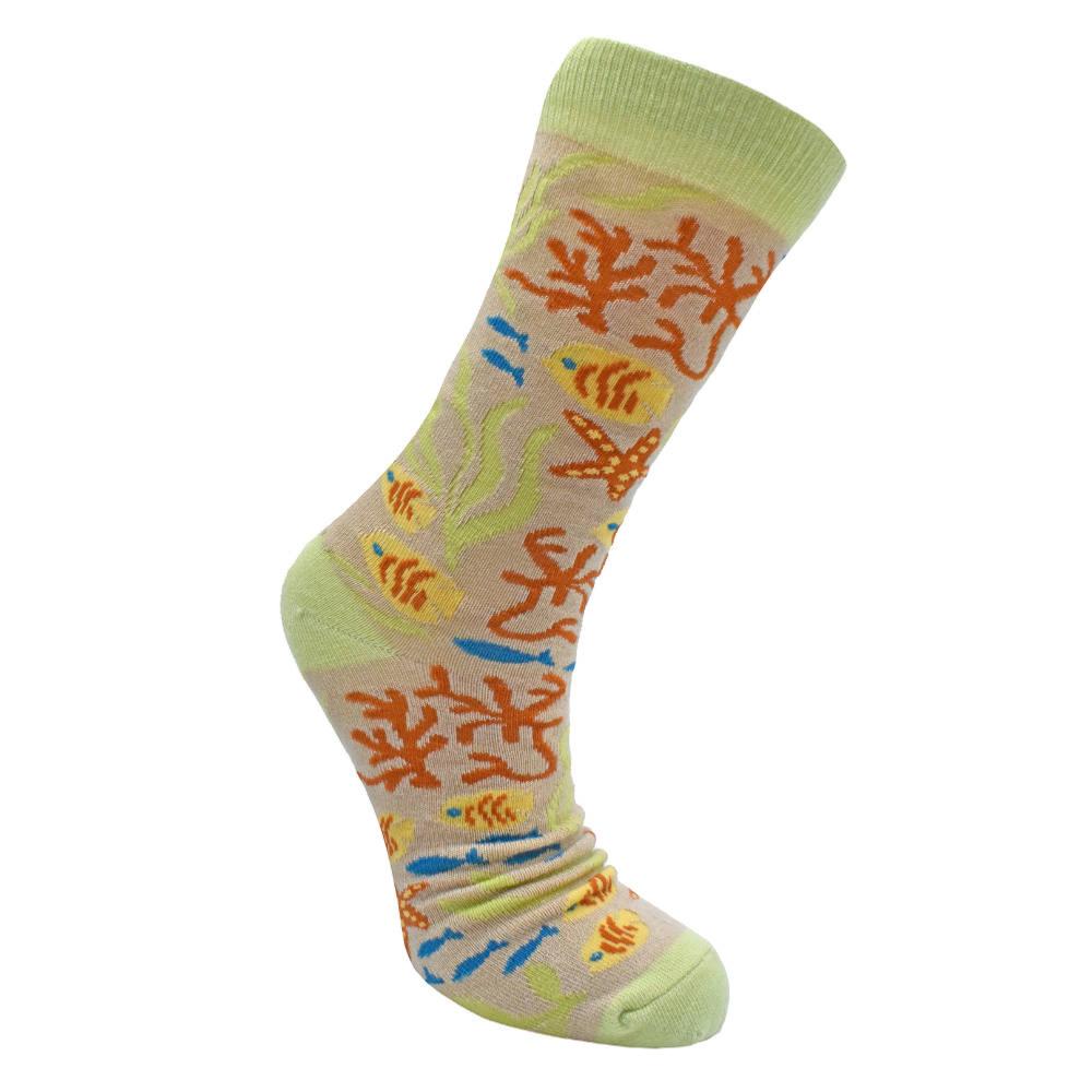 3-Pair Sealife Bamboo Socks Gift Set from Shared Earth