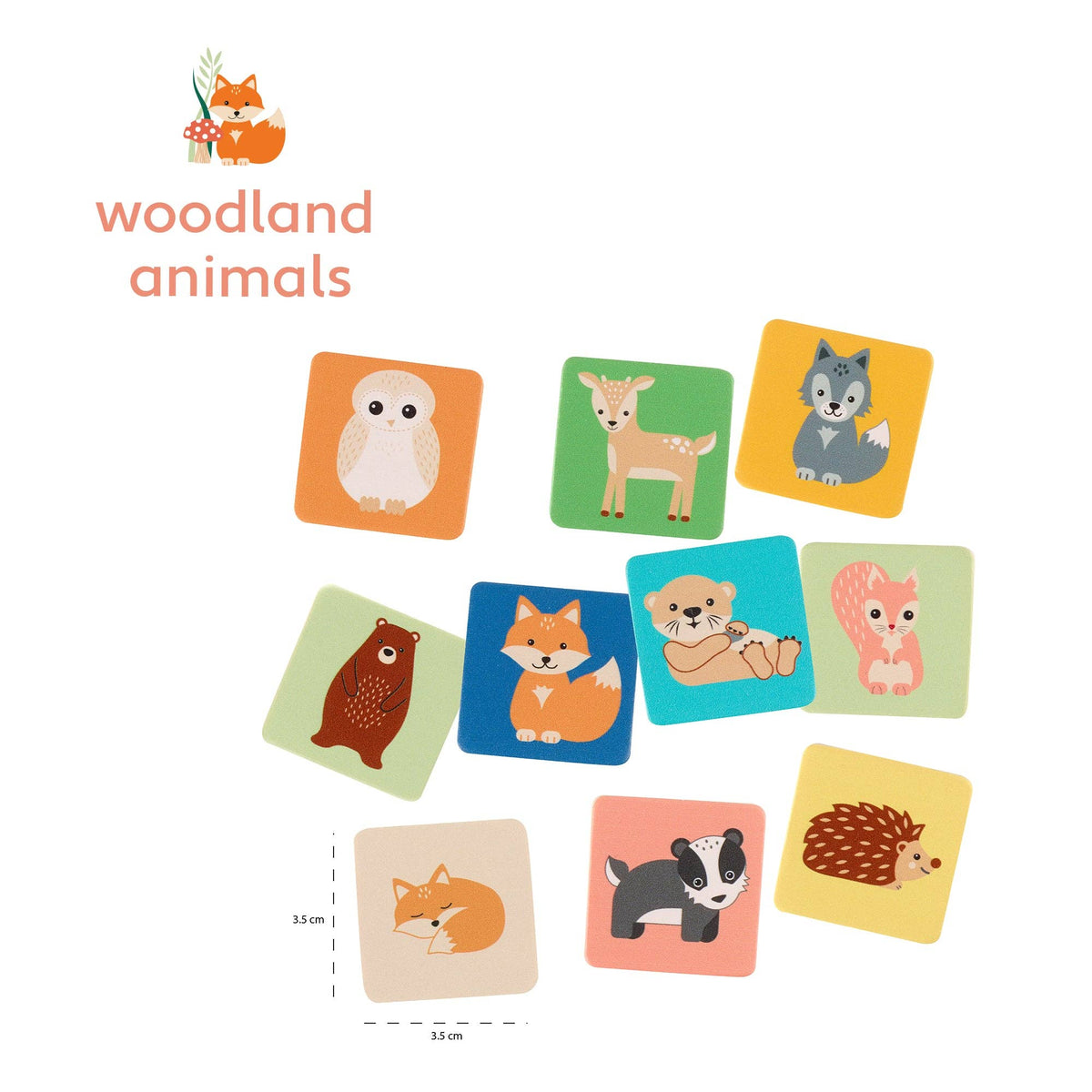 Woodland Animal Wooden Memory Game from Orange Tree Toys