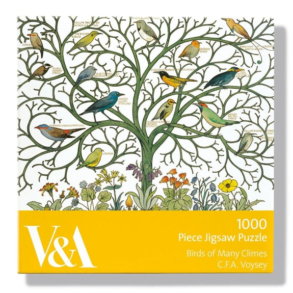 V&A Birds of Many Climes 1000 Piece Jigsaw Puzzle by C.F.A. Voysey