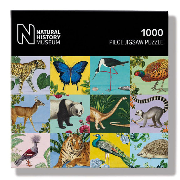 Natural History Museum Wildlife 1000 Piece Jigsaw Puzzle
