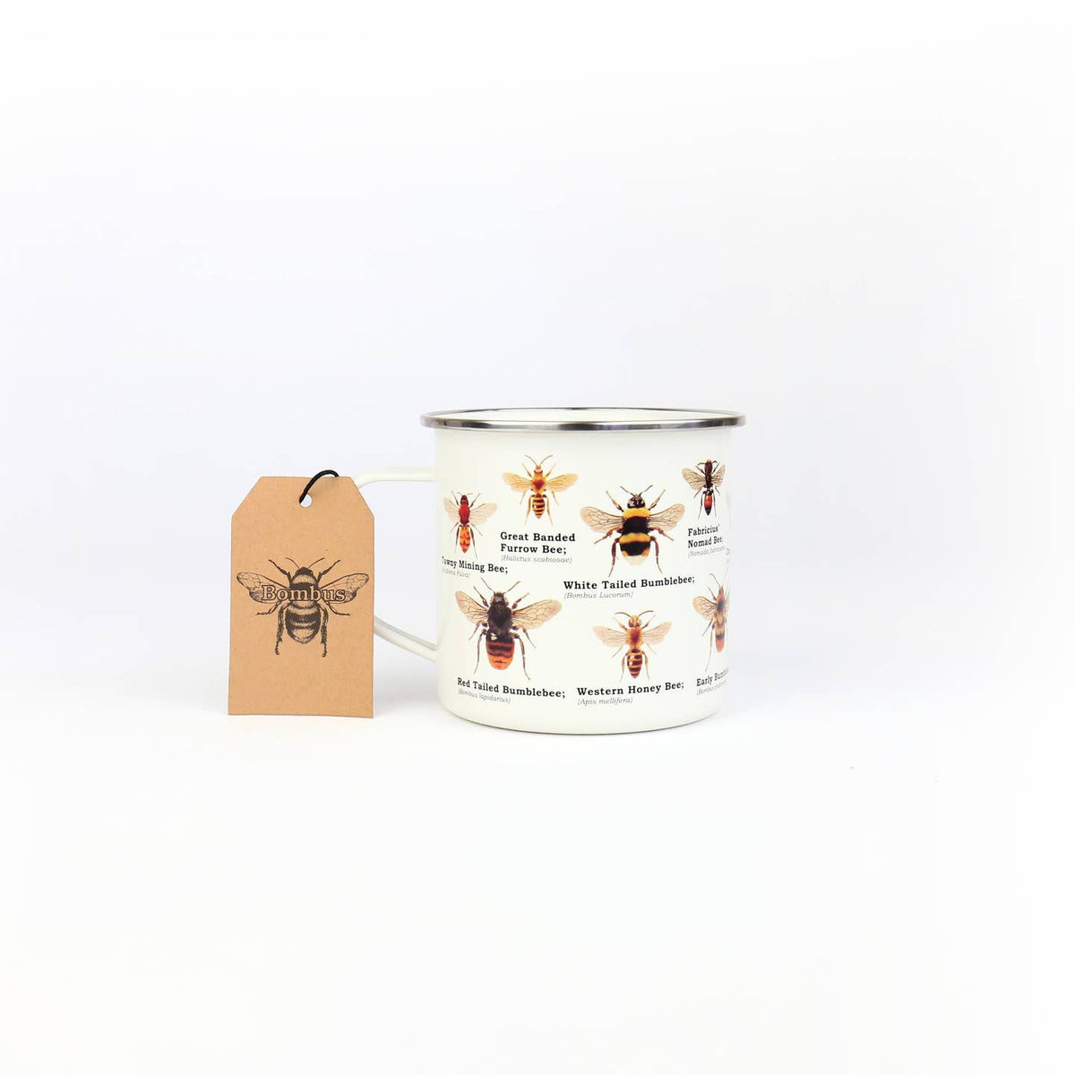 Bombus Enamel Mug from Gift Republic