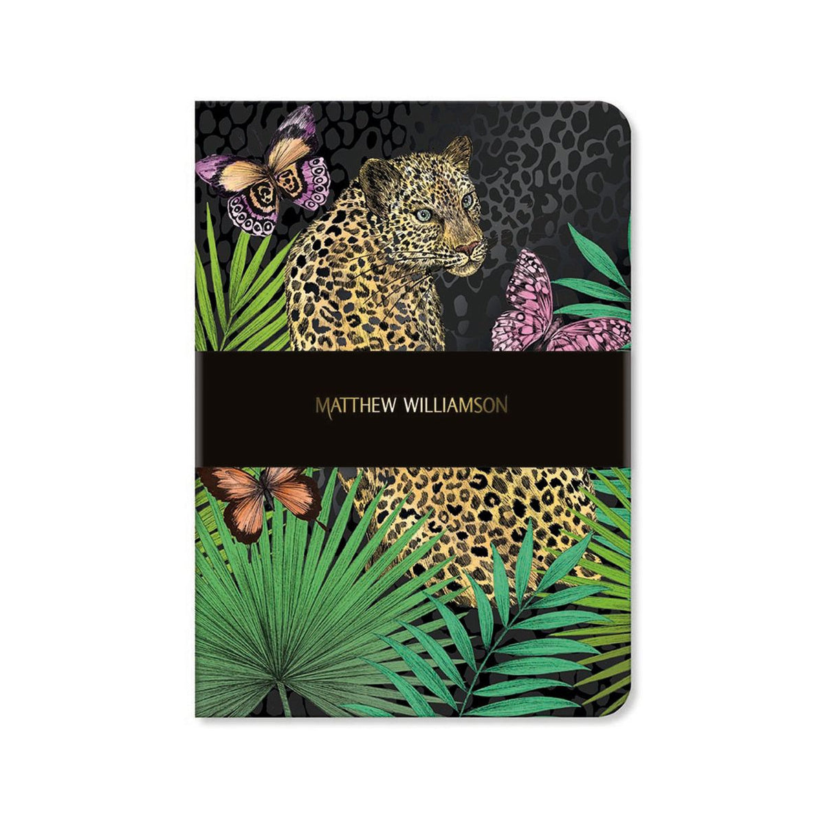 Leopard A5 Lined Notebook by Matthew Williamson
