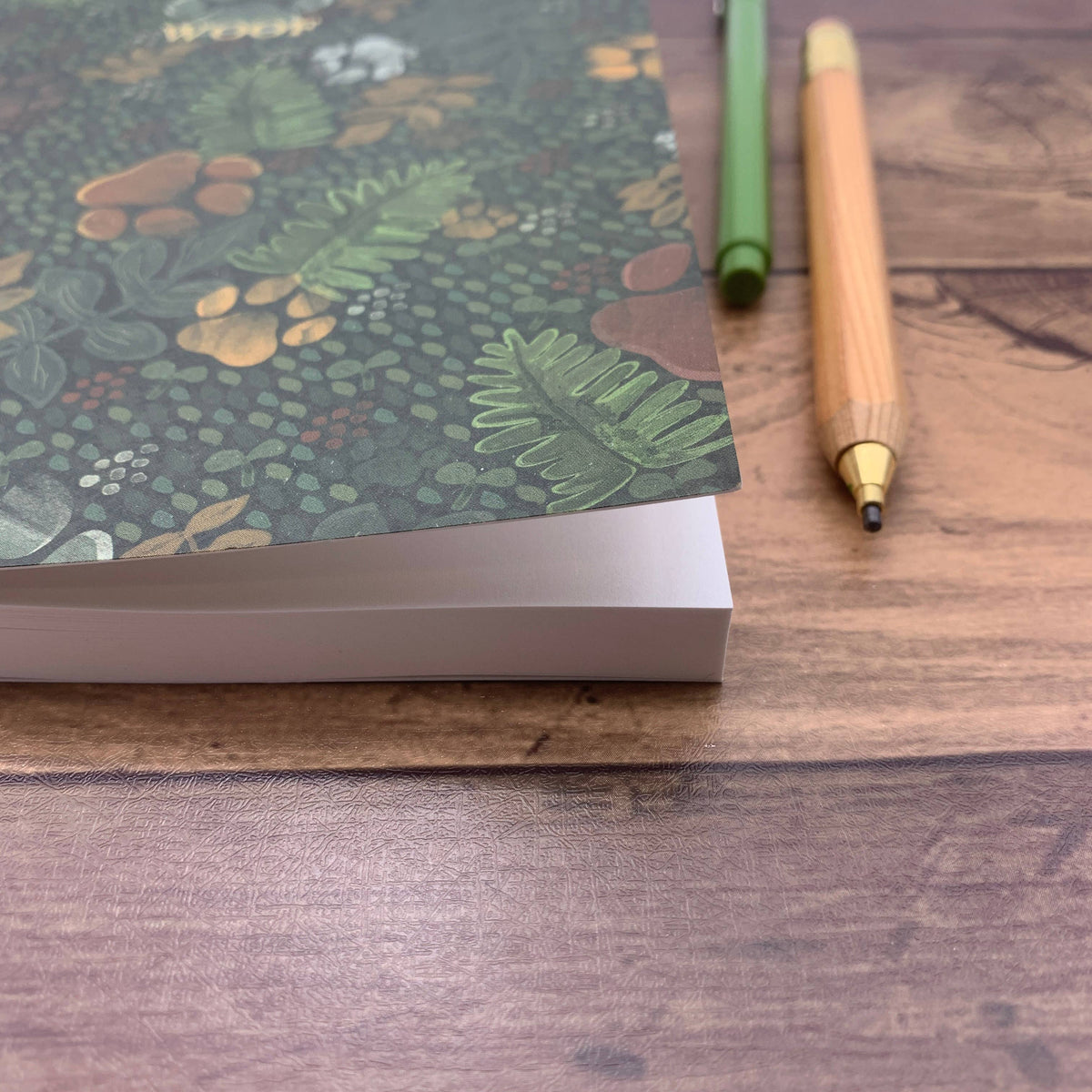 Paw Prints A5 Lined Notebook by Samantha Hall
