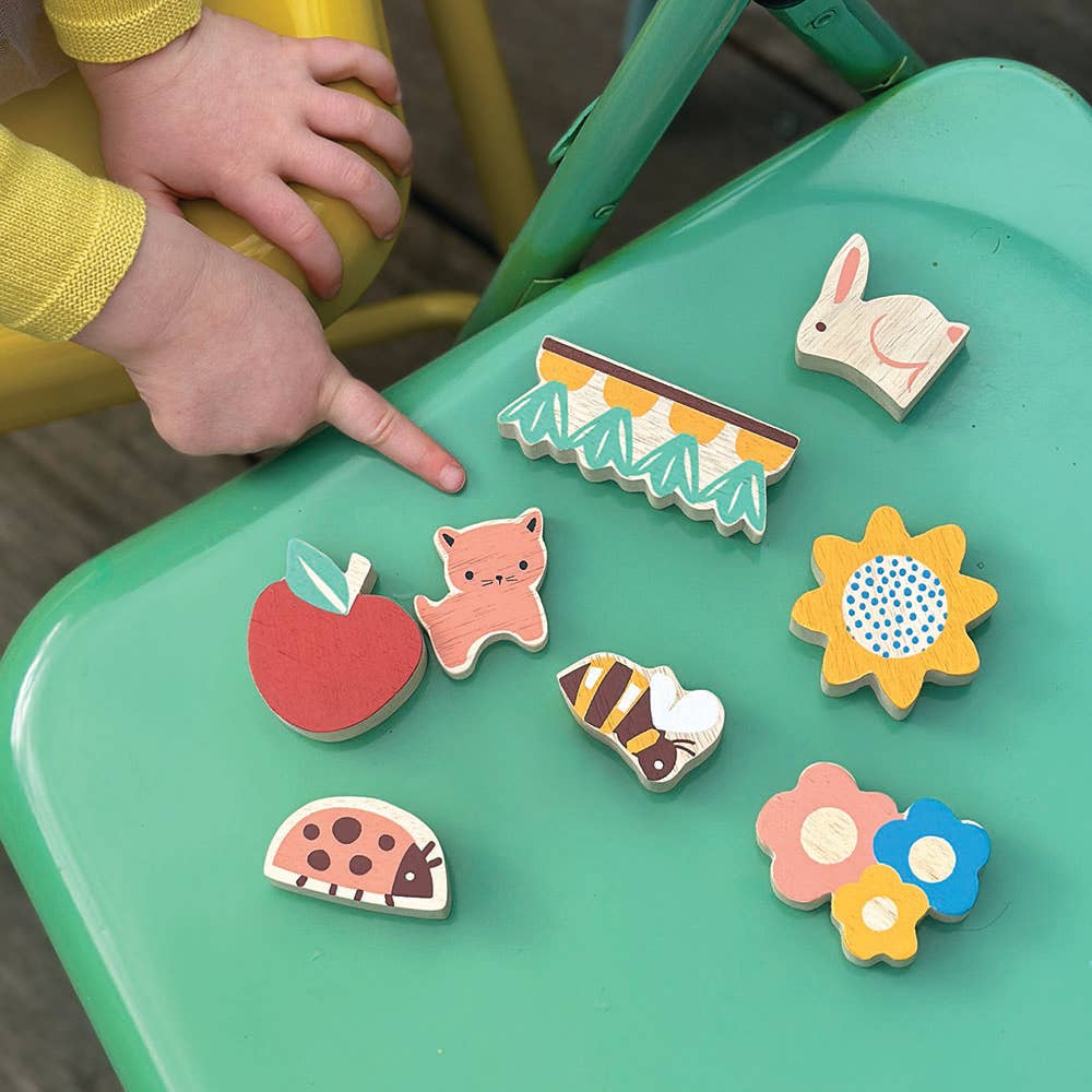 Happy Stacking Garden Wooden Playset from Mentari