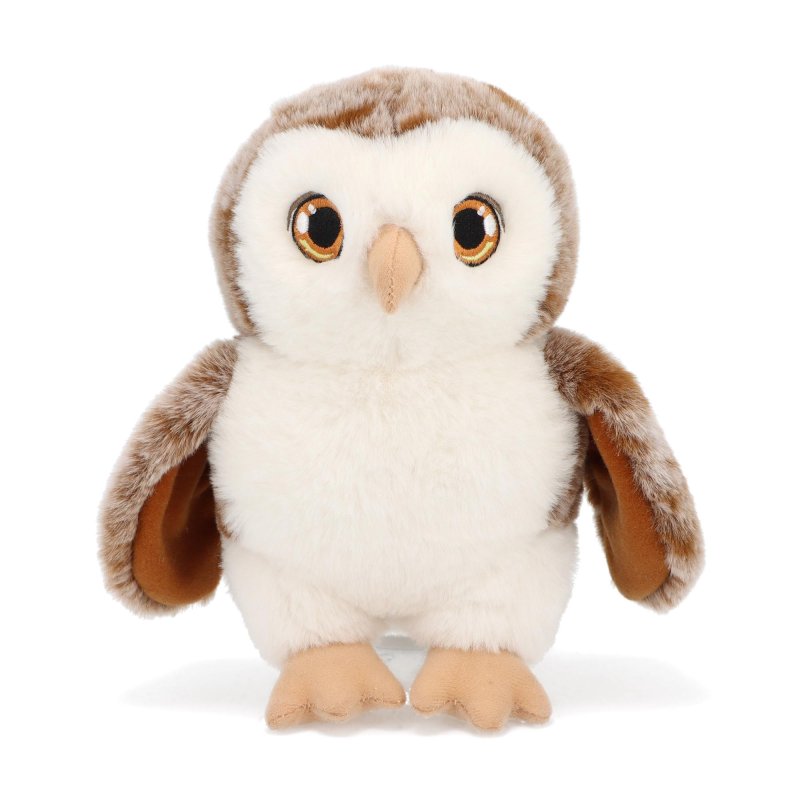 Beige Owl Soft Toy 18cm from Keeleco