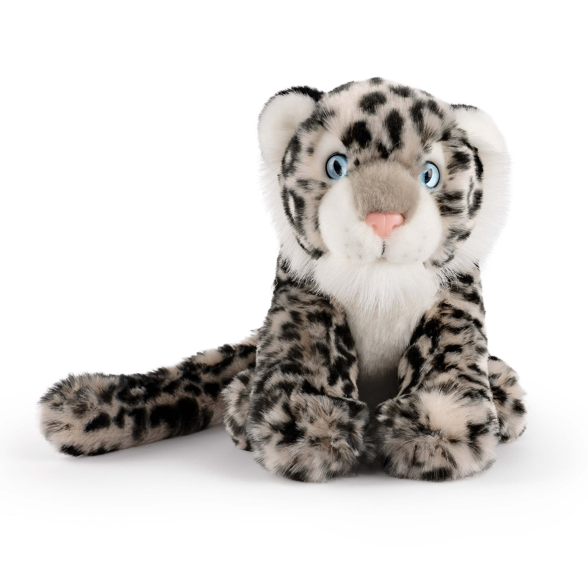 Snow Leopard Soft Toy 22cm from Living Nature