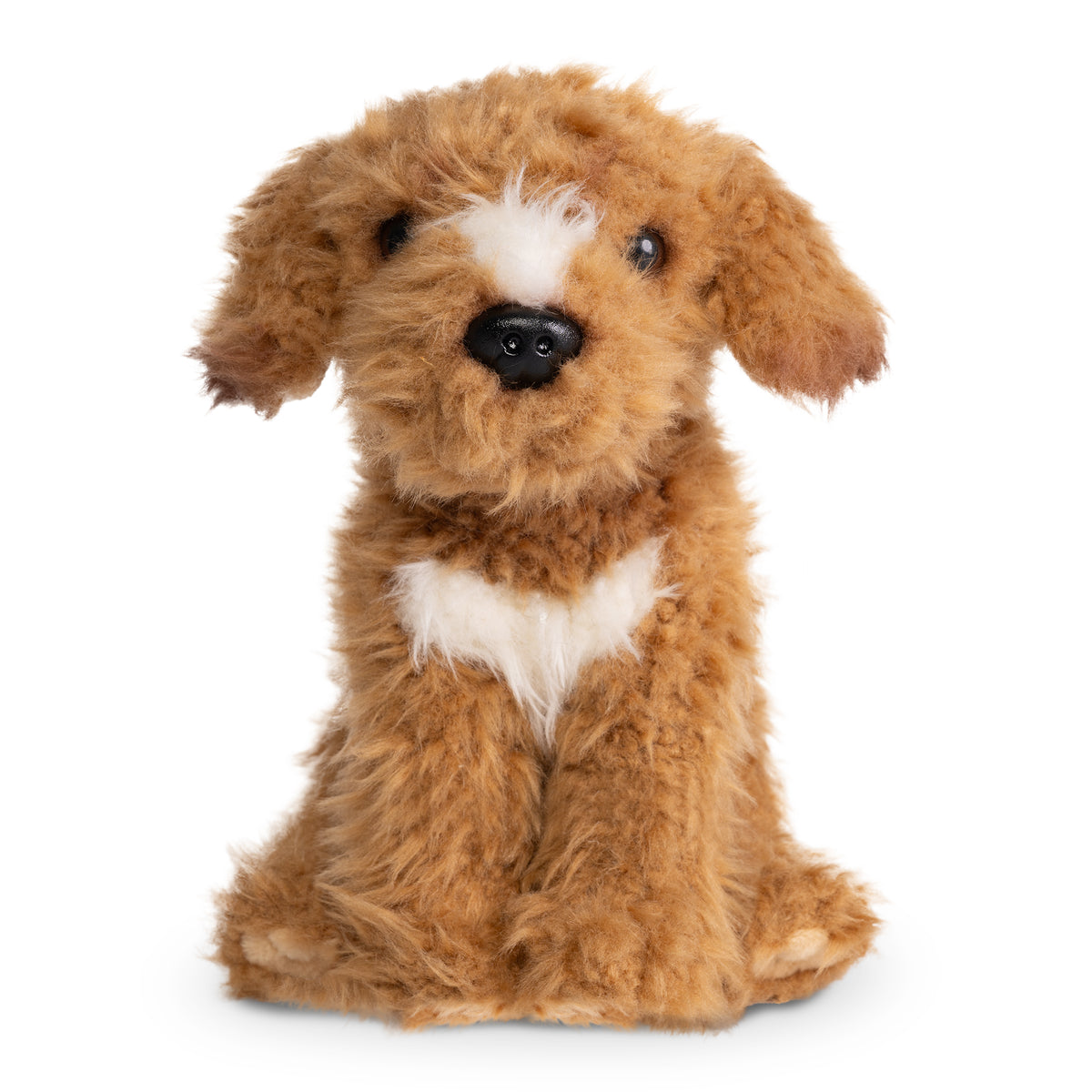 Brown Labradoodle Soft Toy 26cm from Living Nature