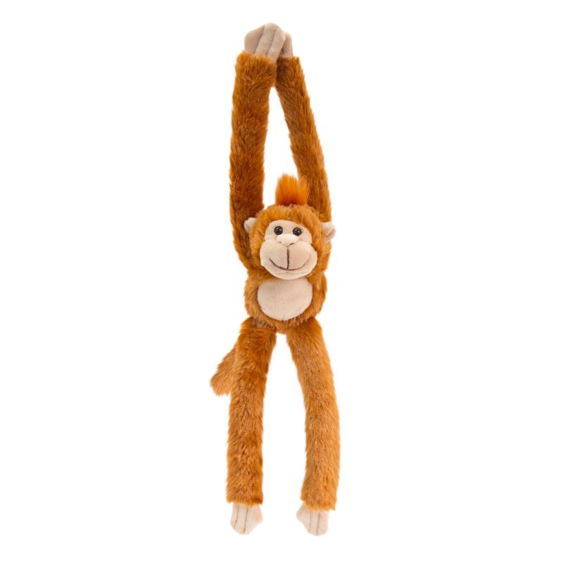 Orange Chattering Monkey Soft Toy with Sound 47cm from Keel Toys