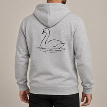 Gliding Swan Adult Hoodie - Wild Lines lead image