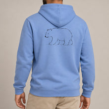 Roaming Bear Adult Hoodie - Wild Lines lead image