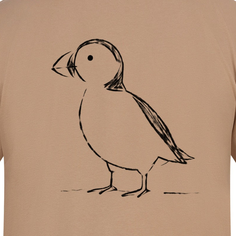 Proud Puffin Adult Hoodie - Wild Lines gallery image 2