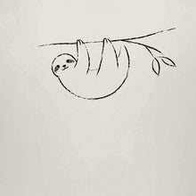 Hanging Sloth Adult Hoodie - Wild Lines gallery image 2