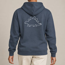 Stepping Stegosaurus Adult Hoodie - Wild Lines lead image