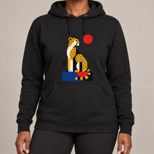 Poised Cheetah Adult Hoodie - Modern Menagerie lead image