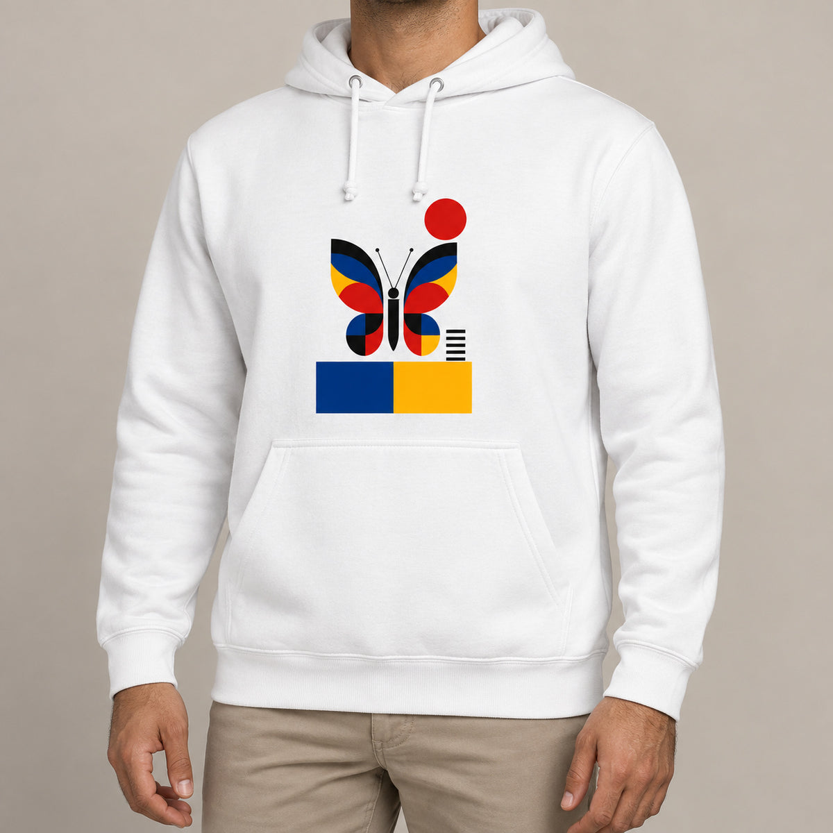 Butterfly in Balance Adult Hoodie - Modern Menagerie lead image