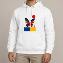 Butterfly in Balance Adult Hoodie - Modern Menagerie lead image