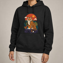 Tiger at Dusk Adult Hoodie - Felt & Fauna lead image