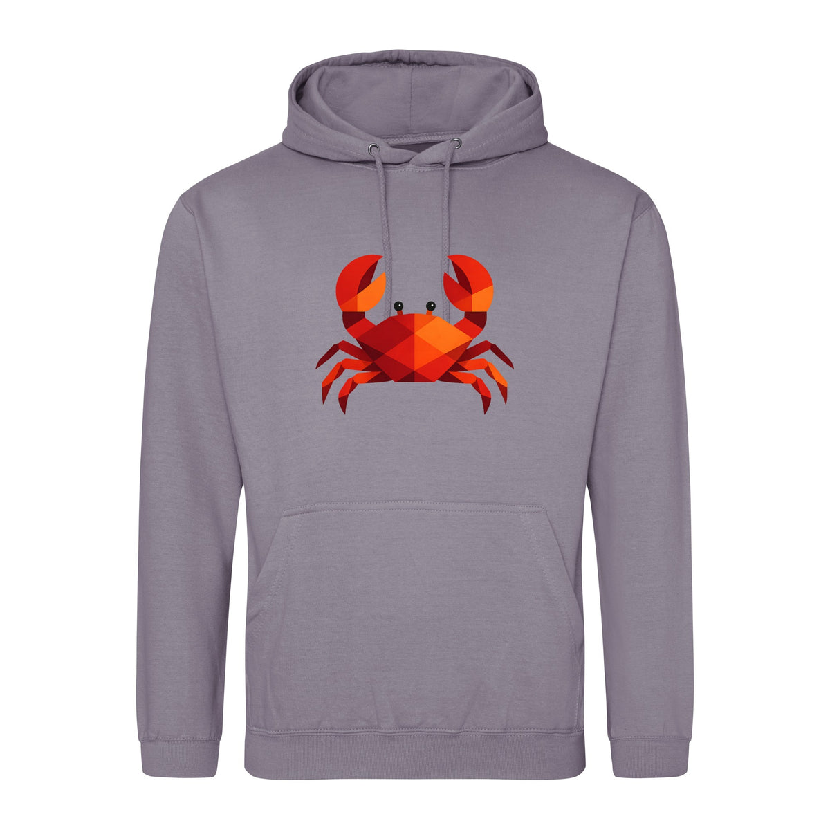 Crab in Crimson Adult Hoodie - Prism Kingdom Dusty Lilac colour variant image