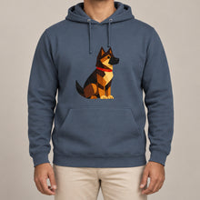 Watchful German Shepherd Adult Hoodie - Prism Kingdom lead image