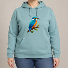 Kingfisher Among Reeds Adult Hoodie - Prism Kingdom lead image