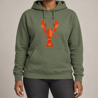 Scarlet Lobster Adult Hoodie - Prism Kingdom lead image