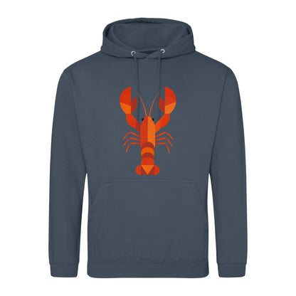 Scarlet Lobster Adult Hoodie - Prism Kingdom Airforce Blue colour variant image