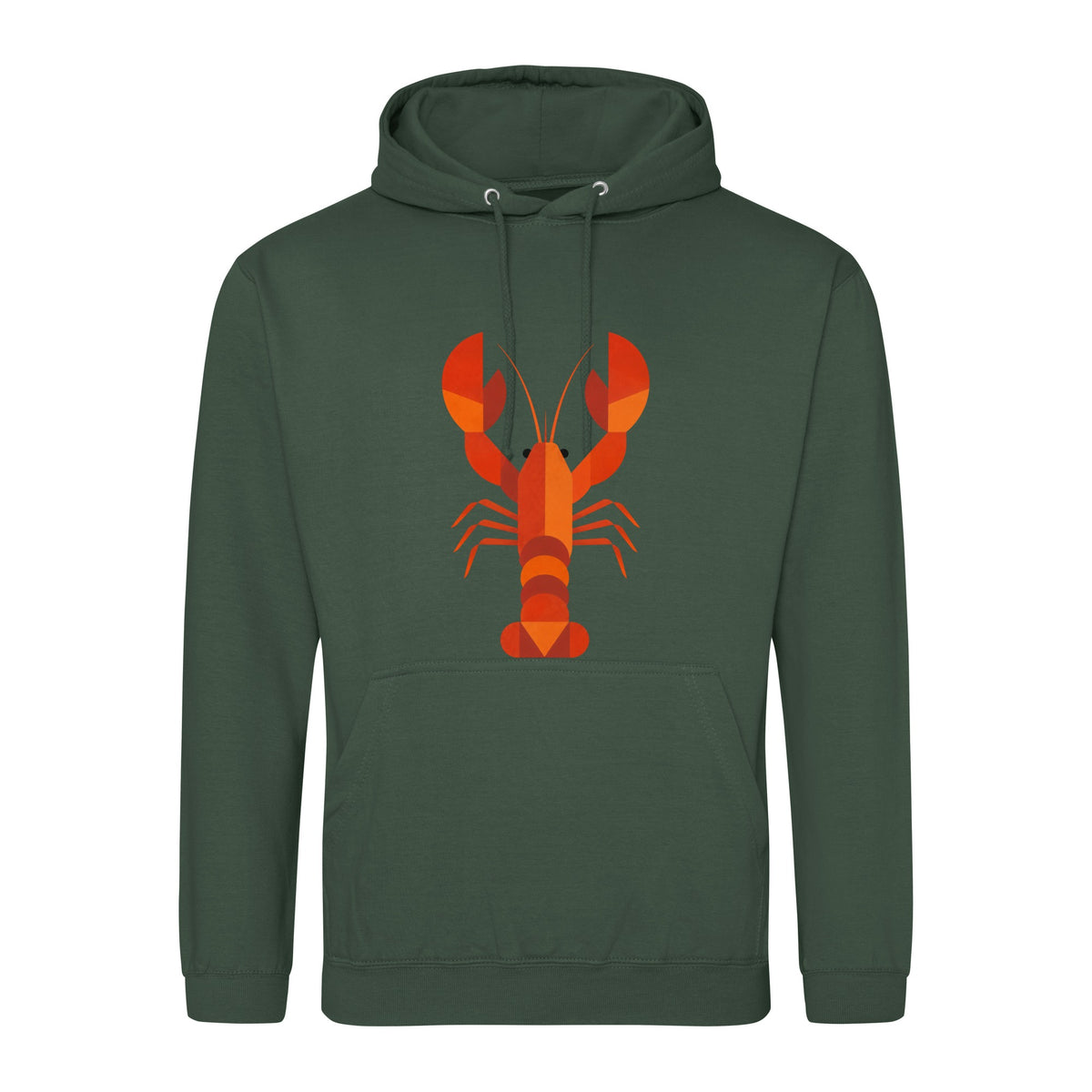 Scarlet Lobster Adult Hoodie - Prism Kingdom Bottle Green colour variant image