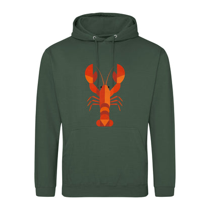 Scarlet Lobster Adult Hoodie - Prism Kingdom Bottle Green colour variant image