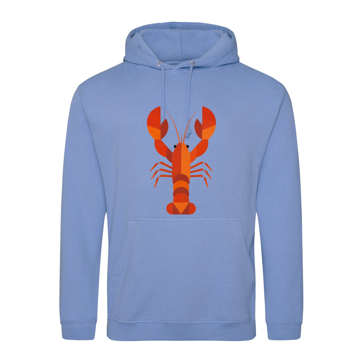 Scarlet Lobster Adult Hoodie - Prism Kingdom Cornflower Blue colour variant image