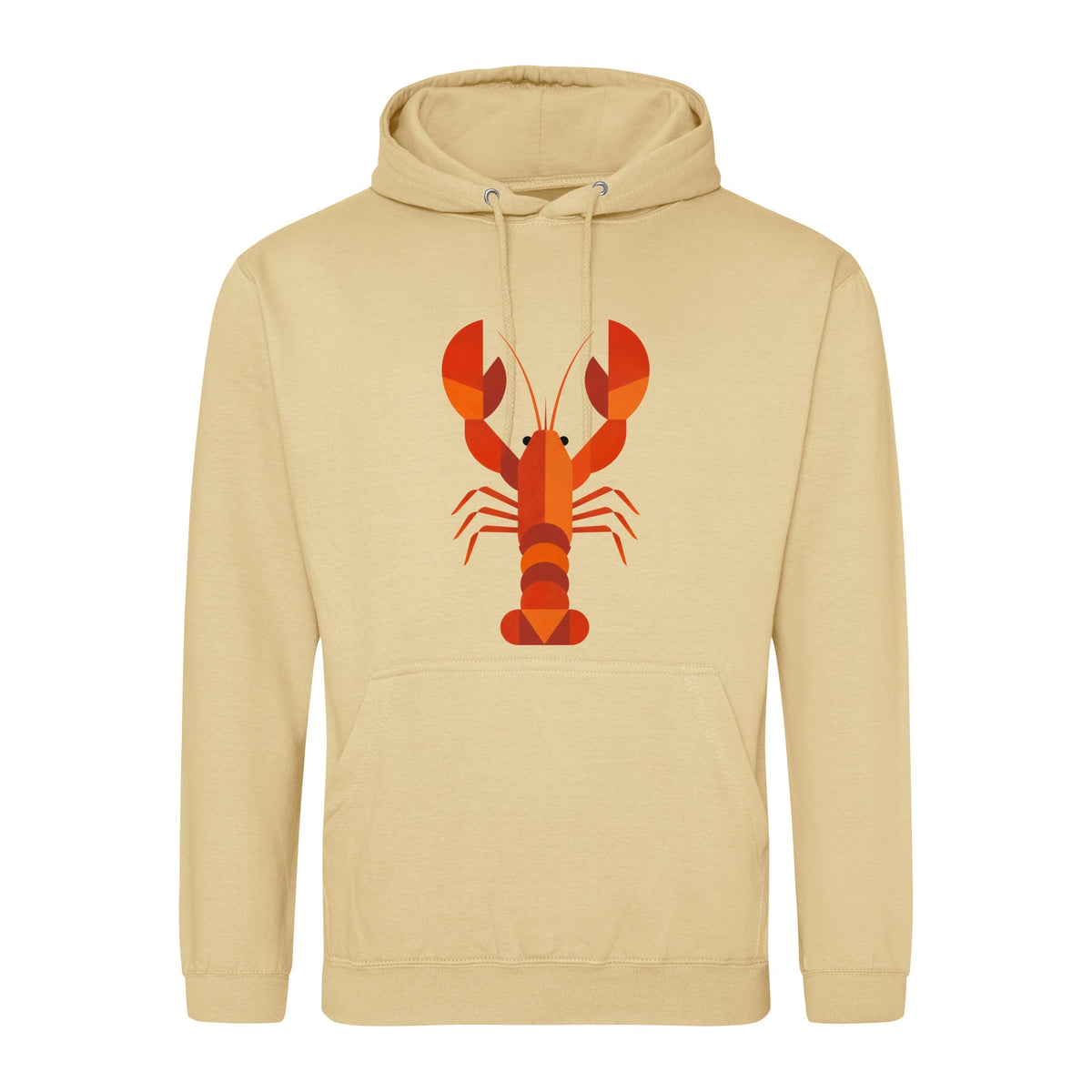 Scarlet Lobster Adult Hoodie - Prism Kingdom Desert Sand colour variant image
