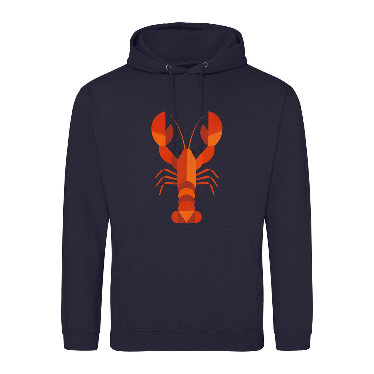 Scarlet Lobster Adult Hoodie - Prism Kingdom French Navy colour variant image