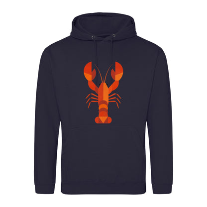 Scarlet Lobster Adult Hoodie - Prism Kingdom French Navy colour variant image