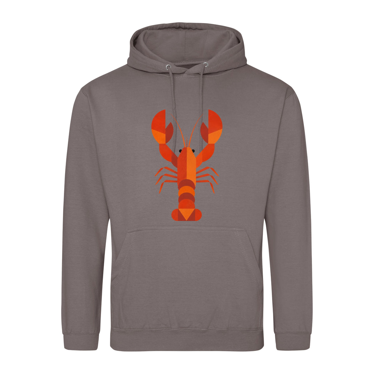Scarlet Lobster Adult Hoodie - Prism Kingdom Mocha Brown colour variant image