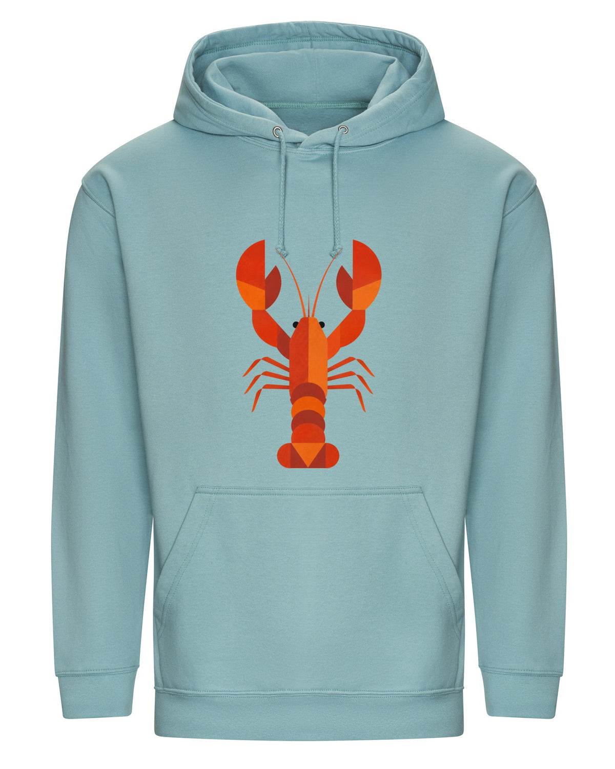 Scarlet Lobster Adult Hoodie - Prism Kingdom Seafoam colour variant image