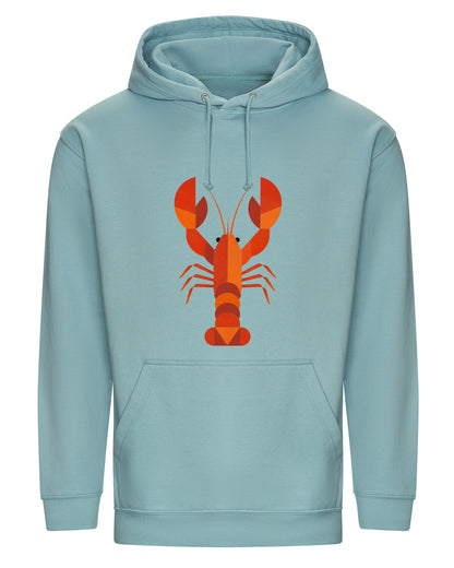 Scarlet Lobster Adult Hoodie - Prism Kingdom Seafoam colour variant image
