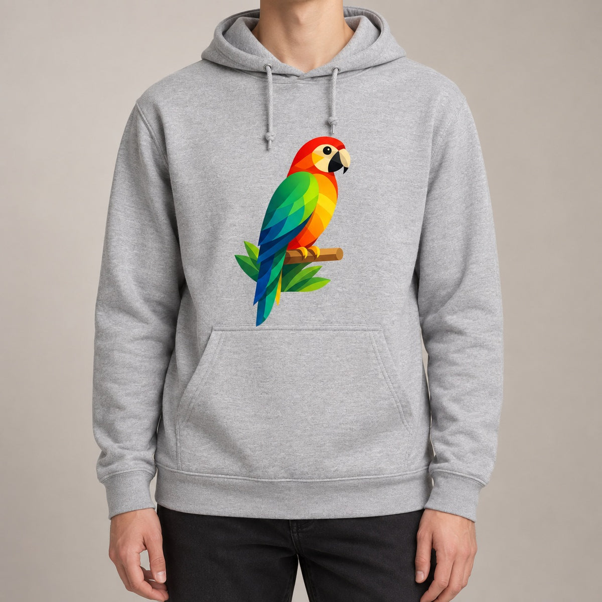 Radiant Macaw Adult Hoodie - Prism Kingdom lead image