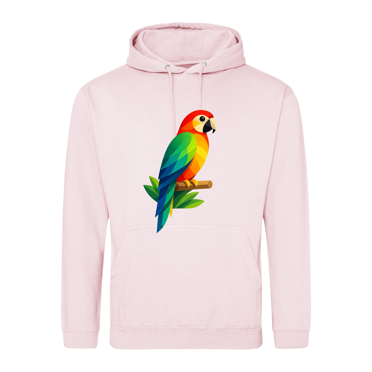 Radiant Macaw Adult Hoodie - Prism Kingdom Baby Pink colour variant image