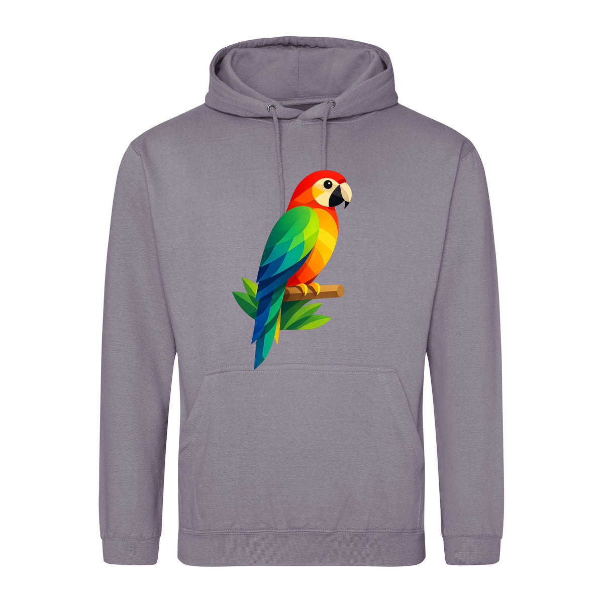 Radiant Macaw Adult Hoodie - Prism Kingdom Dusty Lilac colour variant image