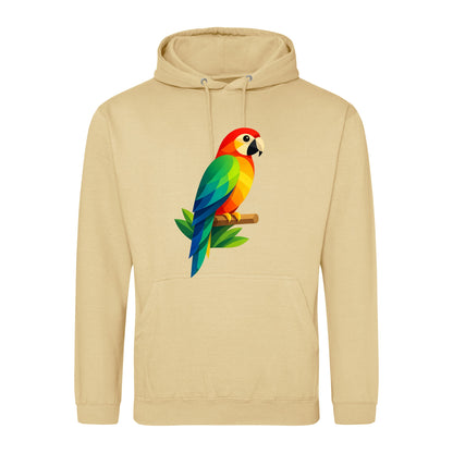 Radiant Macaw Adult Hoodie - Prism Kingdom Desert Sand colour variant image