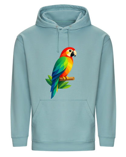 Radiant Macaw Adult Hoodie - Prism Kingdom Seafoam colour variant image