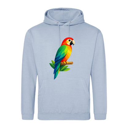 Radiant Macaw Adult Hoodie - Prism Kingdom Sky Blue colour variant image