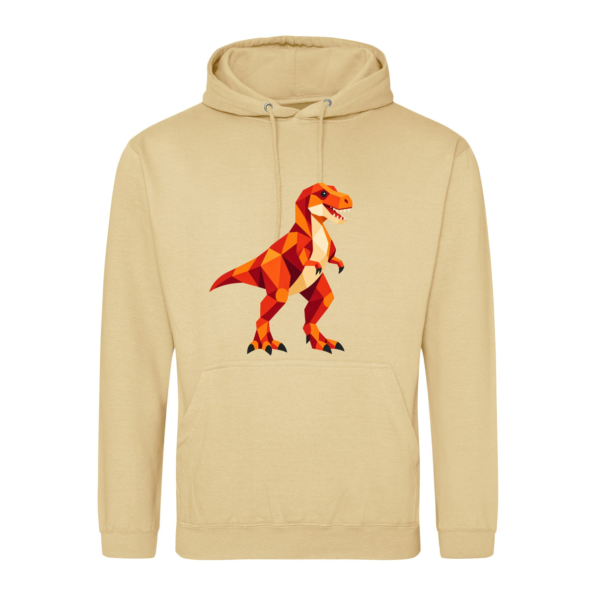 T-Rex Territory Adult Hoodie - Prism Kingdom Desert Sand colour variant image