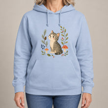 Kitten in the Pines Adult Hoodie - Once Upon a Woodland lead image